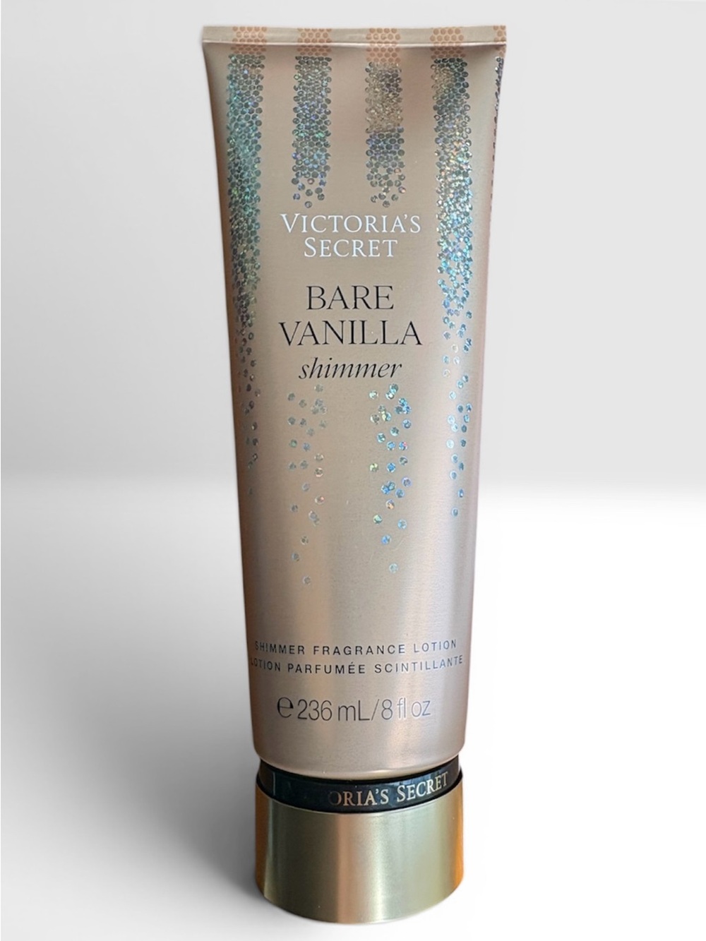 Victoria's Secret Bare Vanilla Shimmer Fragrance Body Lotion (8 0z)